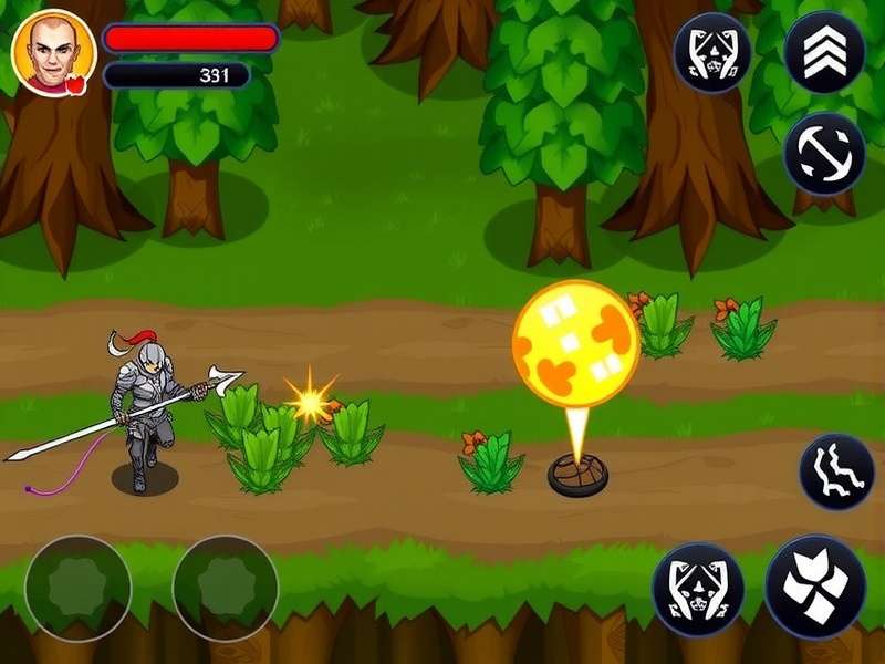 Nutmeg Warrior Pro Gameplay Screenshot